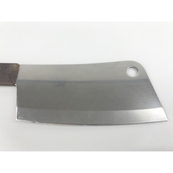 Kiwi Brand Mini Cleaver Knife Chopper Thai Made Stainless Steel Wood‎ Handle - Picture 4 of 13